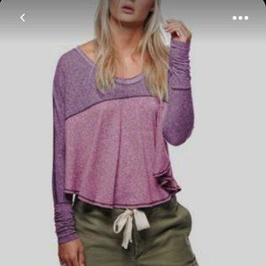 We The Free Cloud 9 Drape Boxy Top